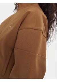 Adidas by Stella McCartney - adidas by Stella McCartney Bluza Knitted Track Top JX6782 Brązowy Regular Fit. Kolor: brązowy. Materiał: syntetyk #3