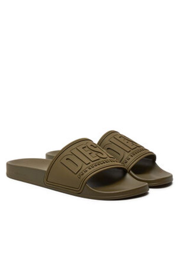 Diesel Klapki Sa-Mayemi Cc Y02801 P4441 T7429 Khaki. Kolor: brązowy