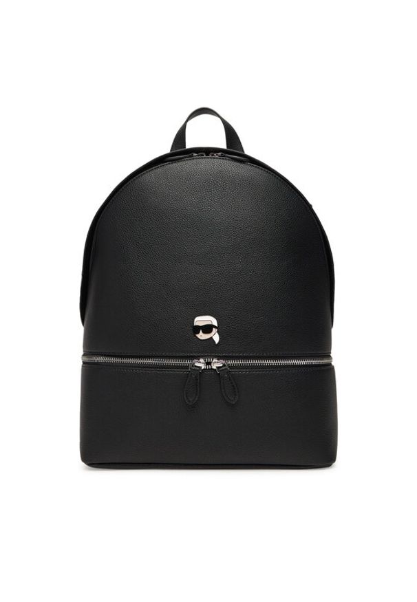 Karl Lagerfeld - KARL LAGERFELD Plecak A3W30291 Czarny. Kolor: czarny. Materiał: skóra