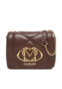 Love Moschino - Torebka LOVE MOSCHINO. Kolor: brązowy