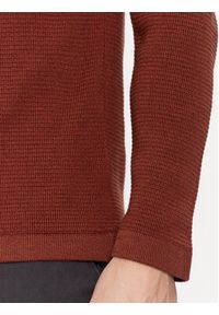 Selected Homme Sweter 16079776 Bordowy Regular Fit. Kolor: czerwony. Materiał: bawełna #4