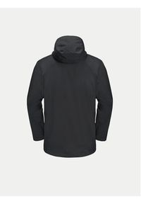 Jack Wolfskin Kurtka przeciwdeszczowa Highest Peak 1115134 Czarny Regular Fit. Kolor: czarny. Materiał: syntetyk #5