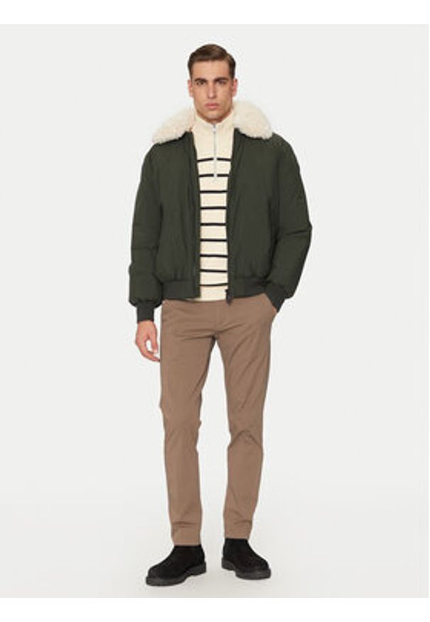 Save The Duck Kurtka bomber D31959M COFY19 Zielony Regular Fit. Kolor: zielony. Materiał: syntetyk