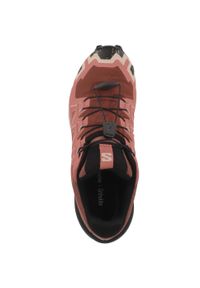 salomon - Buty do biegania damskie Salomon Speedcross 6. Kolor: czerwony, brązowy, wielokolorowy. Materiał: materiał, tkanina, syntetyk, guma. Szerokość cholewki: normalna. Model: Salomon Speedcross
