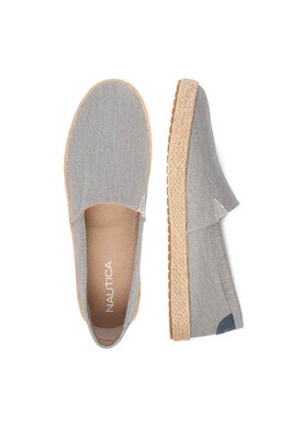 Nautica Espadryle CEO-LEADSMAN-02 Szary. Kolor: szary. Materiał: materiał
