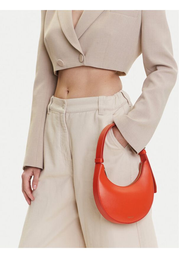 Furla Torebka Delizia Mini WE00649 AX0733 CN KP000 Pomarańczowy. Kolor: pomarańczowy. Materiał: skórzane