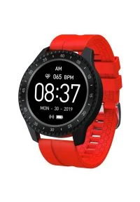 Smartwatch GARETT Sport 12 Czerwony. Rodzaj zegarka: smartwatch. Kolor: czerwony. Styl: sportowy #1