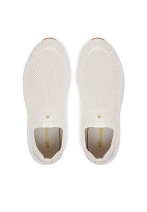 MICHAEL Michael Kors Sneakersy Sami 43S5SMFS1D Écru. Materiał: materiał