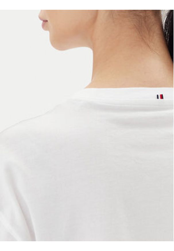 TOMMY HILFIGER - Tommy Hilfiger Piżama UW0UW05760 Niebieski Regular Fit. Kolor: niebieski. Materiał: bawełna