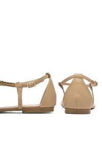 DeeZee Sandały KL-F103-58 Beżowy. Kolor: beżowy. Materiał: skóra #6