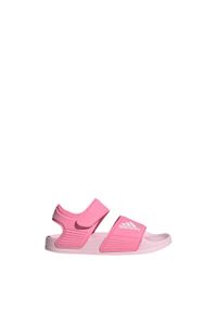 Adidas - adilette Sandals. Kolor: biały, wielokolorowy, różowy