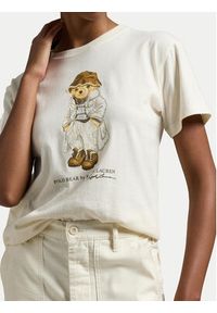 Polo Ralph Lauren T-Shirt 211947961001 Biały Regular Fit. Typ kołnierza: polo. Kolor: biały. Materiał: bawełna