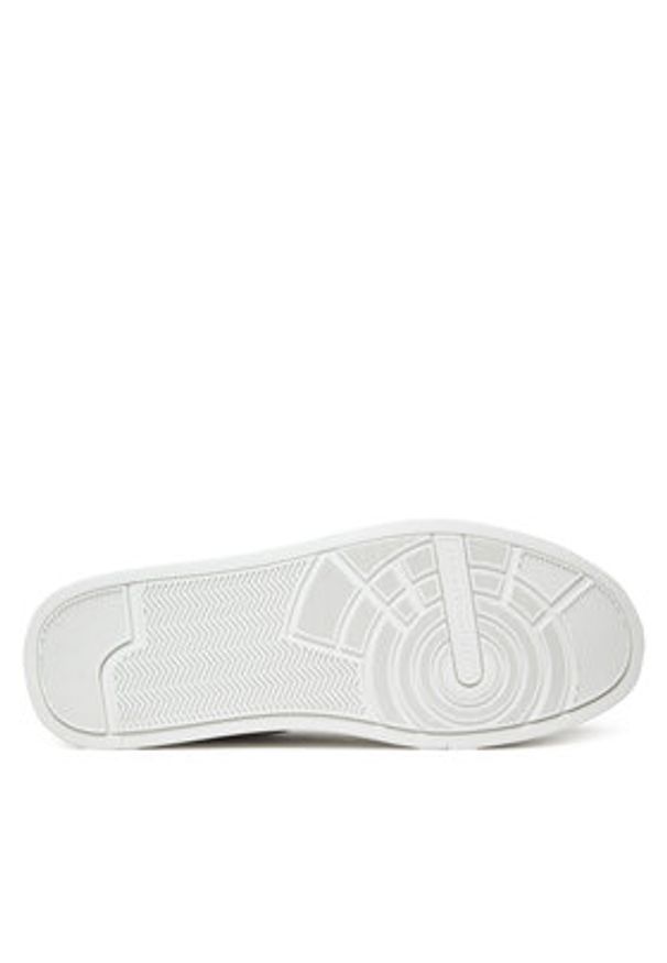 TOMMY HILFIGER - Tommy Hilfiger Sneakersy Th Court Summer Suede FM0FM05517 Szary. Kolor: szary. Materiał: zamsz, skóra