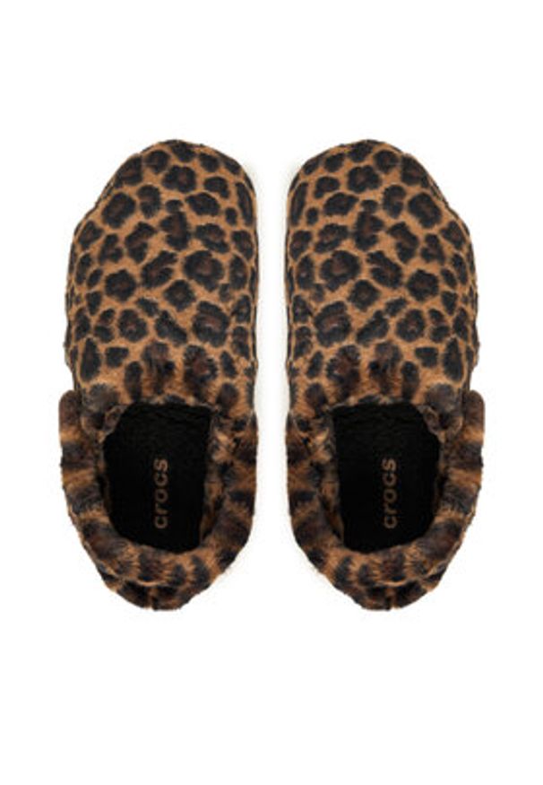 Crocs Kapcie Classic Unfurgettable Animal Clog 212002 Brązowy. Kolor: brązowy. Materiał: materiał