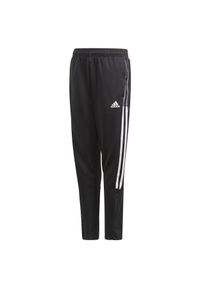 Spodnie dresowe piłkarskie dla dzieci Adidas Tiro21 Traning Pants. Kolor: czarny. Materiał: dresówka