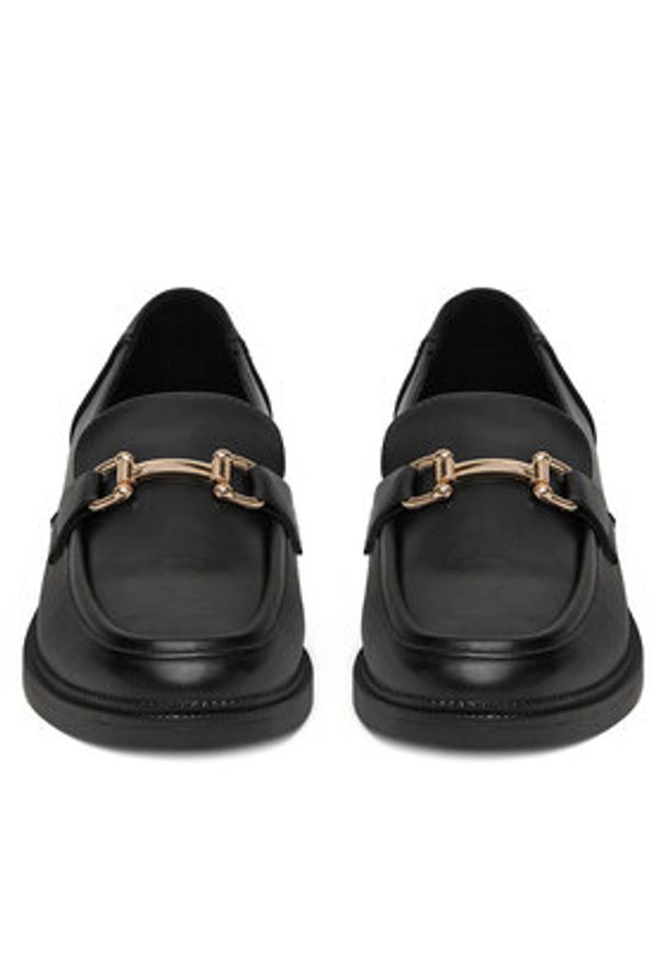 Jenny - JENNY Loafersy HY35444 Czarny. Kolor: czarny. Materiał: skóra