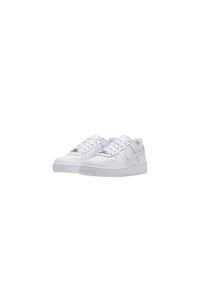 Nike - Buty do chodzenia unisex Air Force 1 Triple White. Kolor: biały. Model: Nike Air Force. Sport: turystyka piesza