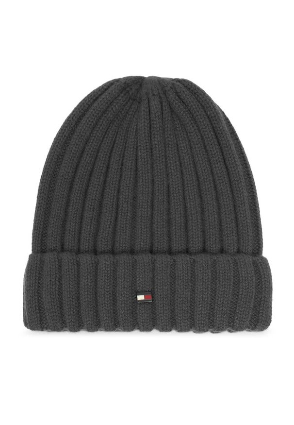 TOMMY HILFIGER - Czapka Tommy Hilfiger. Kolor: szary