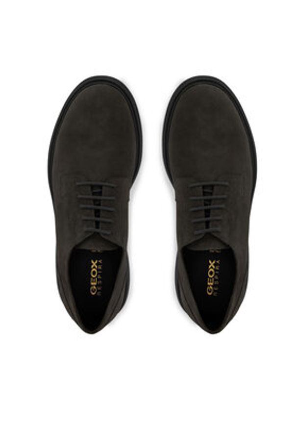 Geox Półbuty U Ottavio U16DCD 00022 C6372 Brązowy. Kolor: brązowy. Materiał: zamsz, skóra