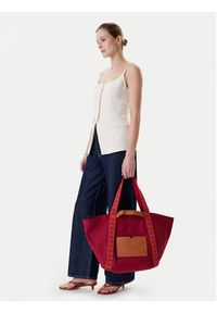 Coccinelle Torebka SXG C-Bounce Canvas E1 SXG 11 01 01 Bordowy. Kolor: czerwony
