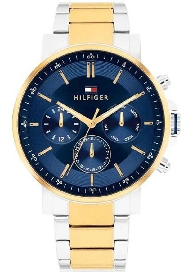 Zegarek Tommy Hilfiger ZEGAREK MĘSKI TOMMY HILFIGER TYSON Two-Tone 1710710 + BOX