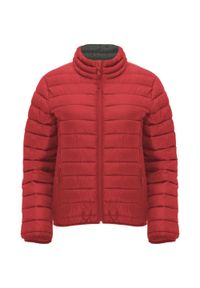 ROLY - Kurtka Ocieplana Damska Finlandia. Kolor: czerwony. Sport: turystyka piesza #1