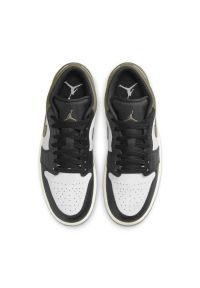 Nike Air Jordan 1 Low Sneakersy męskie. Kolor: czarny. Model: Nike Air Jordan #4