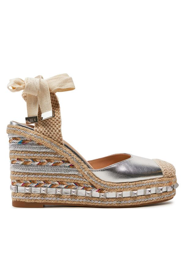 Espadryle Alma En Pena. Kolor: srebrny