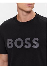 BOSS - Boss T-Shirt Mirror 1 50506363 Czarny Regular Fit. Kolor: czarny. Materiał: bawełna #5