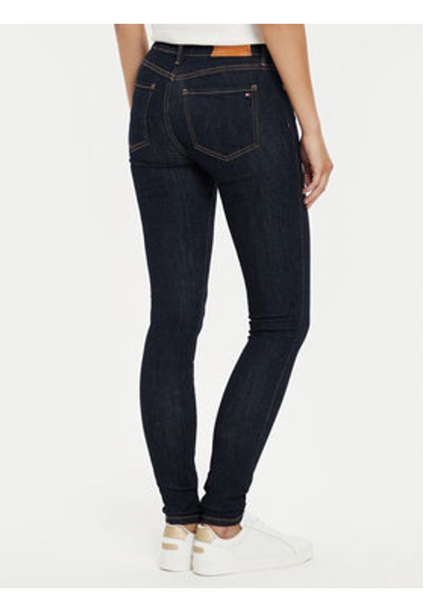 TOMMY HILFIGER - Tommy Hilfiger Jeansy Como WW0WW42487 Granatowy Skinny Fit. Kolor: niebieski