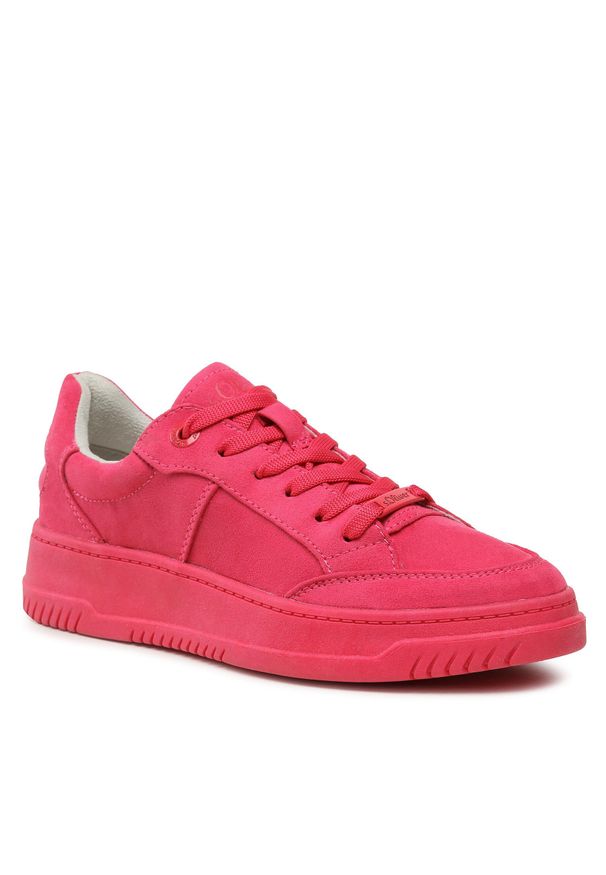 Sneakersy s.Oliver 5-23600-30 Fuxia 532. Kolor: różowy