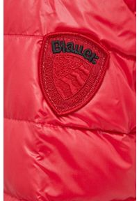 Blauer kurtka puchowa męska kolor bordowy zimowa. Okazja: na co dzień. Kolor: czerwony. Materiał: puch. Sezon: zima. Styl: casual #4