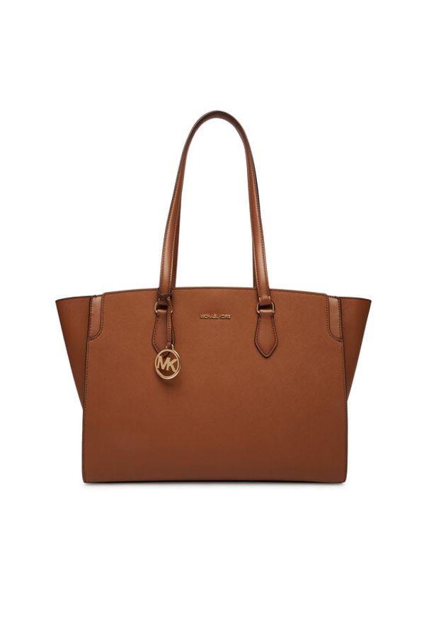 MICHAEL Michael Kors Torebka 30R6GQ6T7L Brązowy. Kolor: brązowy. Materiał: skórzane