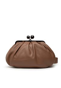 Weekend Max Mara Torebka Cubico 55160212600 Brązowy. Kolor: brązowy. Materiał: skórzane
