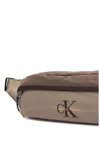 Calvin Klein Nerka Bold Clrblk Belt Bag LV04D3525G Brązowy. Kolor: brązowy. Materiał: materiał #2