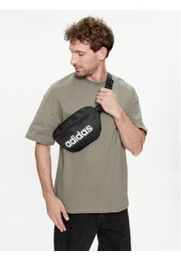 Adidas - adidas Nerka Classic Foundation Waist Bag HT4777 Czarny. Kolor: czarny. Materiał: materiał #1