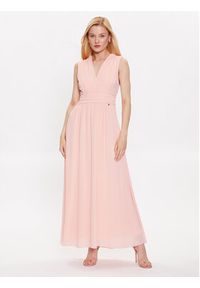 Rinascimento Sukienka wieczorowa CFC0114421003 Różowy Regular Fit. Kolor: różowy. Materiał: syntetyk. Styl: wizytowy #5