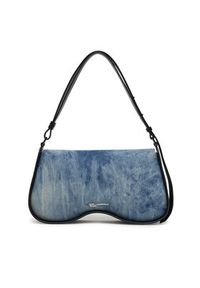 Karl Lagerfeld Jeans Torebka A3W30216 Granatowy. Kolor: niebieski