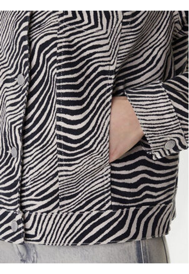 Vero Moda Kurtka jeansowa Tessa 10329961 Szary Oversize. Kolor: szary. Materiał: bawełna