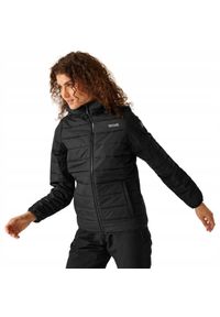 Regatta - Kurtka ocieplana damska Helfa. Kolor: czarny. Sport: turystyka piesza #1