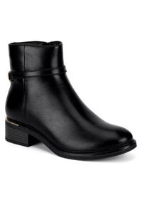 Clara Barson Botki WYL3937-3 Czarny. Kolor: czarny. Materiał: materiał #7