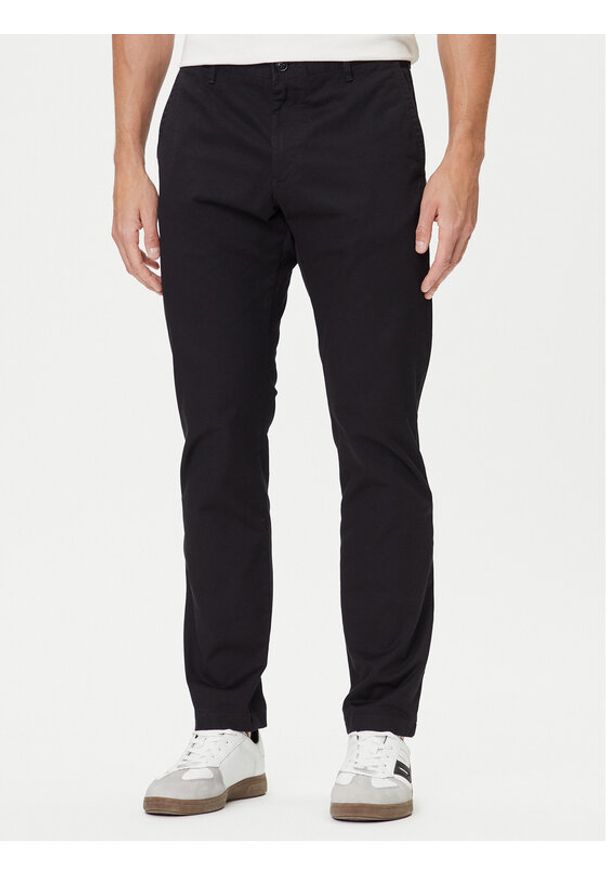 JOOP! Jeans Chinosy 15 JJF-Matthew101 30044301 Czarny Modern Fit. Kolor: czarny. Materiał: bawełna