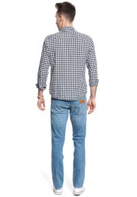 Wrangler - WRANGLER SPODNIE MĘSKIE GREENSBORO MID SUMMER BLUE W15QV712Z 112127106 #10