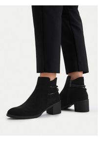 Clara Barson Botki CEO-LM9690-T21 Czarny. Kolor: czarny. Materiał: materiał #1