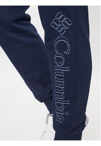 columbia - Columbia Spodnie dresowe M CSC Logo™ Fleece Jogger II Niebieski Regular Fit. Kolor: niebieski. Materiał: bawełna #2