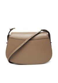 MICHAEL Michael Kors Torebka Lydia 30R5GL0M2L Beżowy. Kolor: beżowy. Materiał: skórzane #5