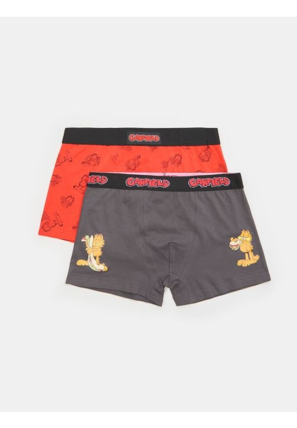 Sinsay - Bokserki classic 2 pack Garfield - wielobarwny