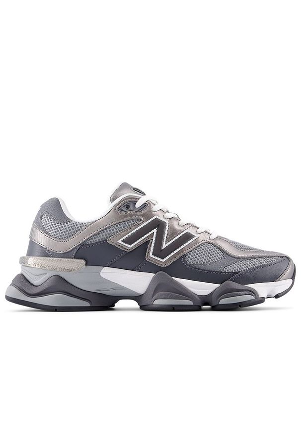 Buty unisex New Balance U906051K - szare. Okazja: na co dzień. Kolor: szary. Materiał: guma, skóra, syntetyk, materiał. Szerokość cholewki: normalna. Sport: turystyka piesza