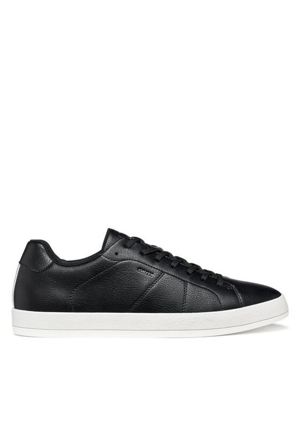 Geox Sneakersy U Serifos U65LSC 000BU C9999 Czarny. Kolor: czarny. Materiał: skóra
