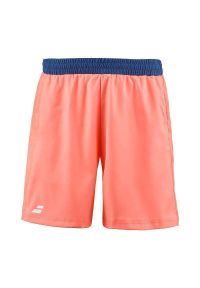 Spodenki tenisowe męskie Babolat Play Short. Kolor: pomarańczowy. Sport: tenis #1